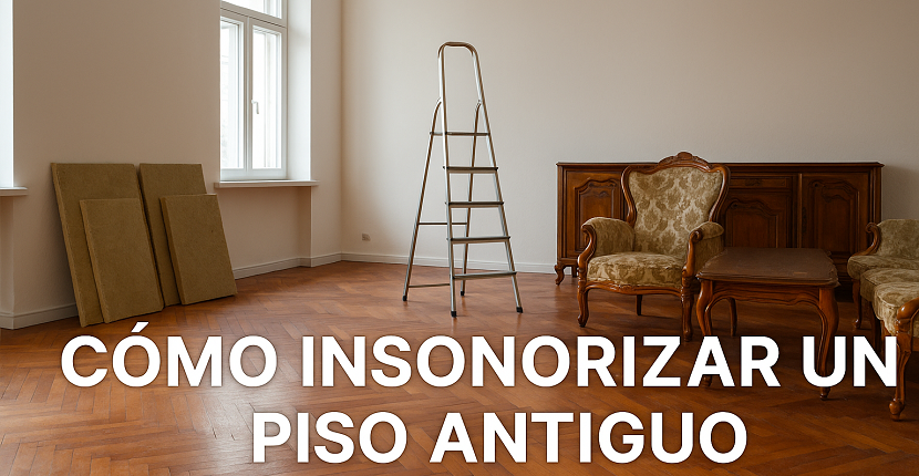 Cómo insonorizar un piso antiguo