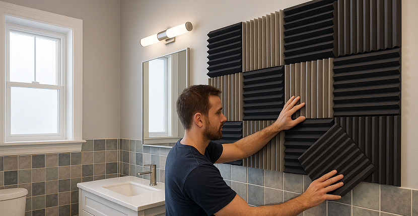 Insonorizar el baño
